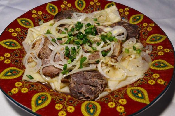 Бешбармак с казы