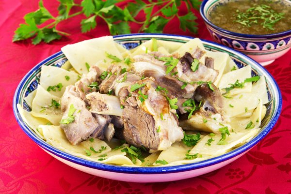 Бешбармак с казы