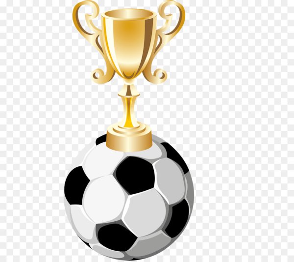 Футбольный мяч и Кубок