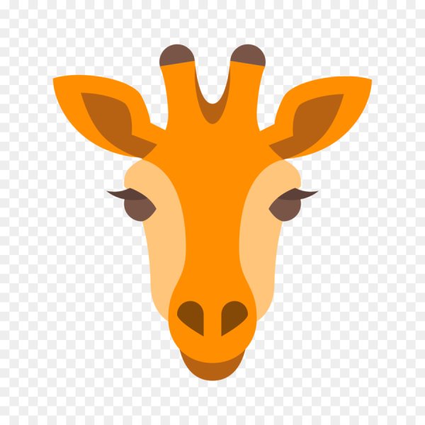 Жираф. Раскраска