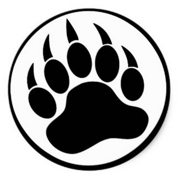 Отпечаток лапы медведя