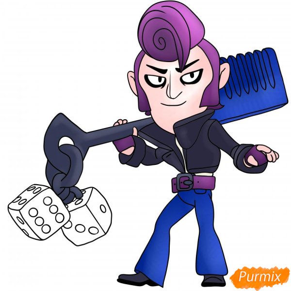 Браво старс персонажи Мортис