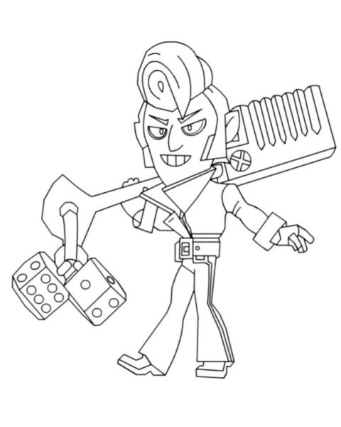 Молтис из БРАВЛ старса