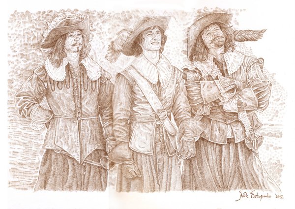 Портос иллюстрации