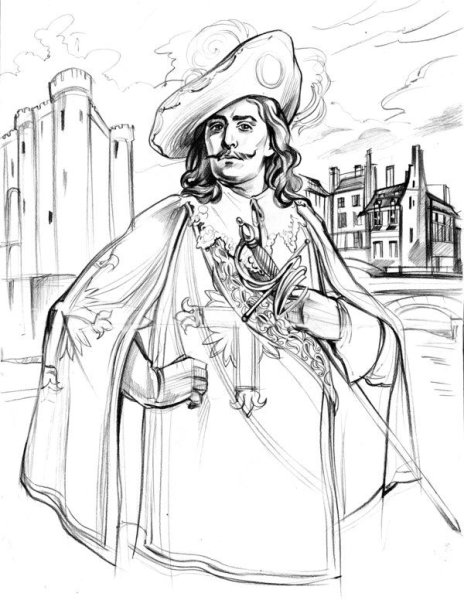 Людовик 14 скетч