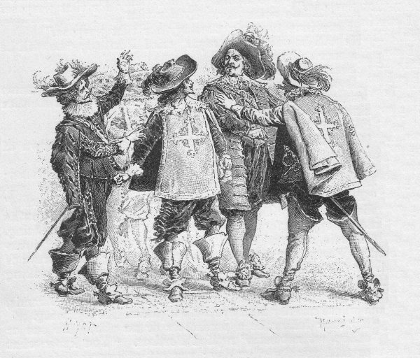 Морис Лелуар три мушкетера