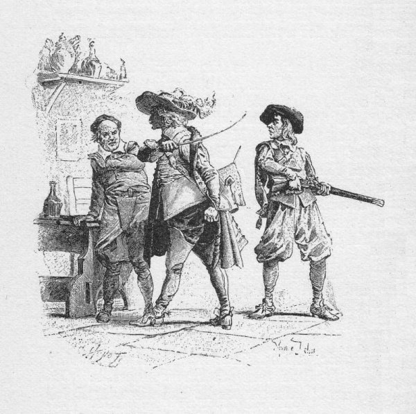 Морис Лелуара три мушкетера