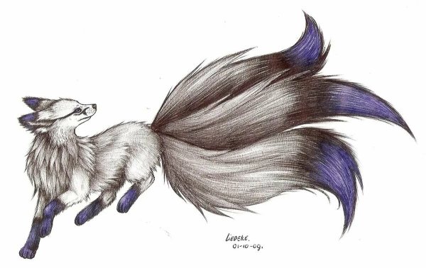 Лиса с тремя хвостами