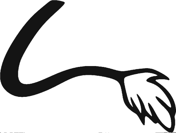 Хвост клипарт