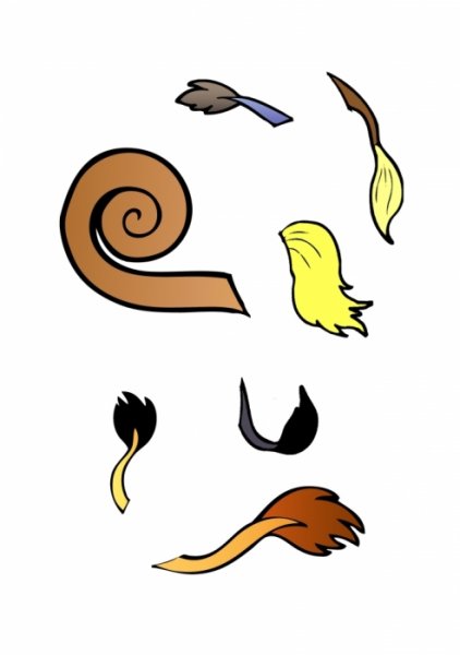 Игра «чей хвост»