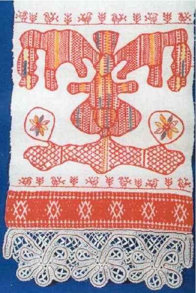 Прикладное искусство вышивка полотенец