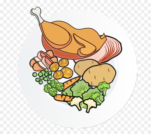 Иллюстрация овощей и фруктов