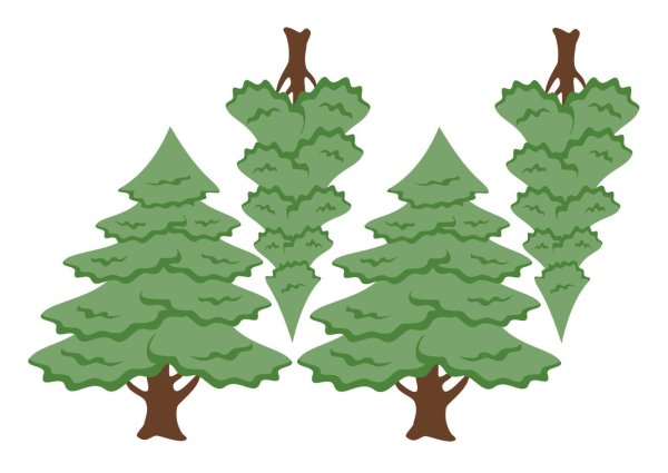 Деревья для настольного театра