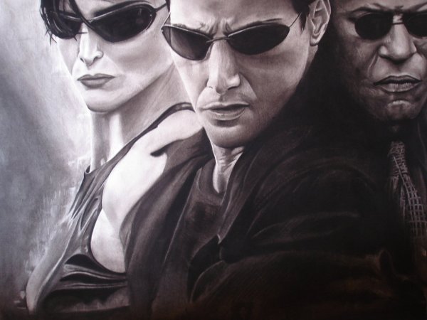 Матрица карандашом