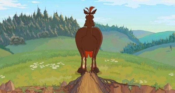 Алёша Попович и конь Юлий