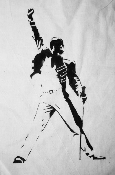 Фредди Меркьюри рисунок