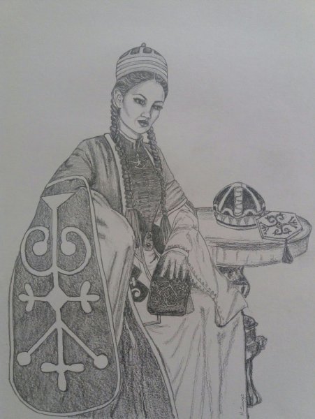 Адыги иллюстрация