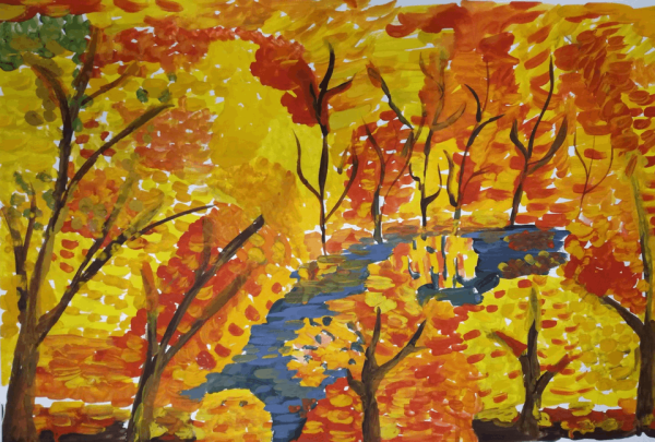 Рисунок осень