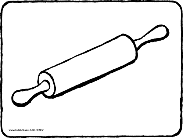 Скалка раскраска для детей