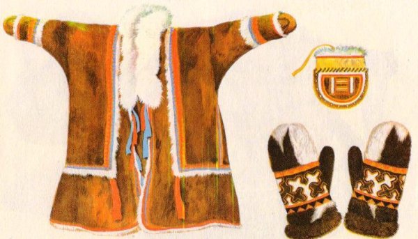 Костюм ненцев для детей