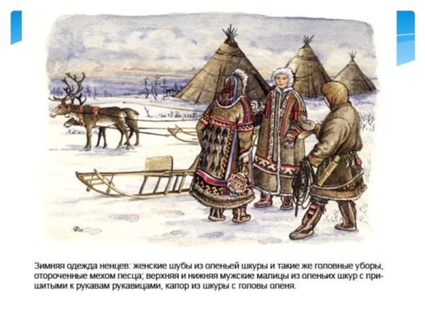 Ненцы в 17 веке в Сибири