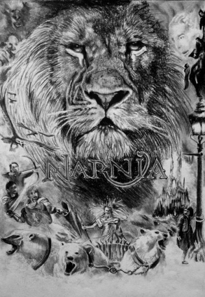 Нарния рисунок пастель