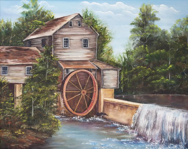 Тернер водяная мельница