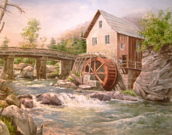 Тернер водяная мельница