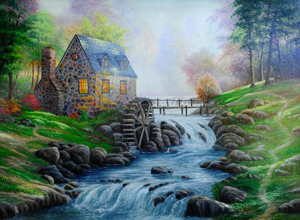 Доминика Дэвидсон водяная мельница