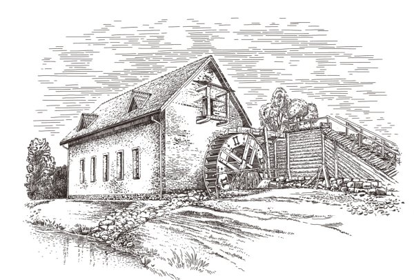 Водяная мельница