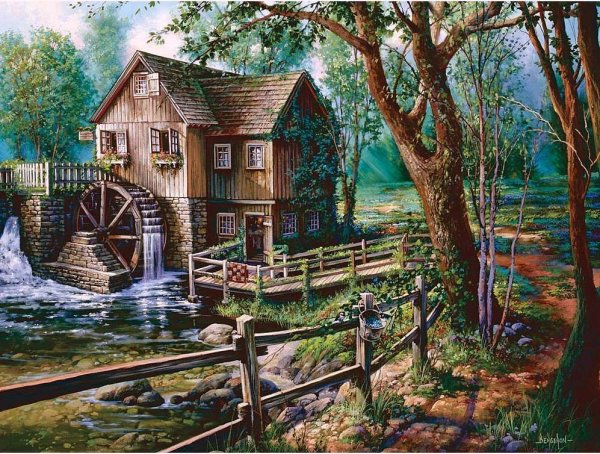 Художница Сандра Бергерон