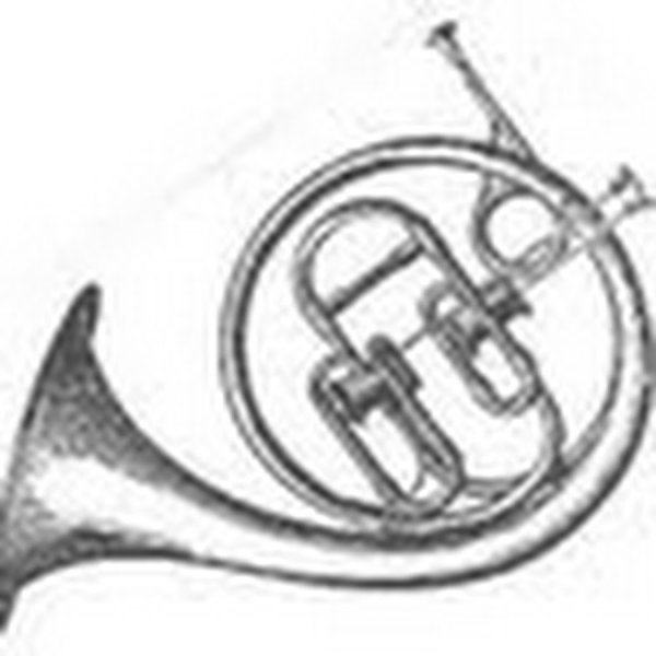 Валторна духовой рисунок