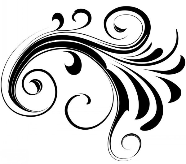 Красивые завитки