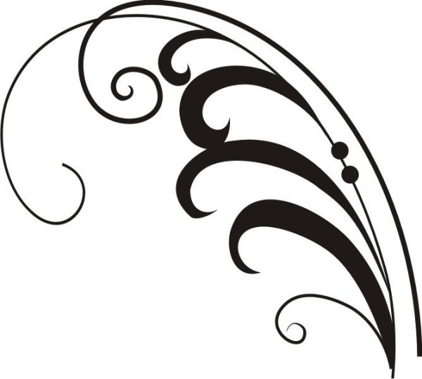 Рисование завиток