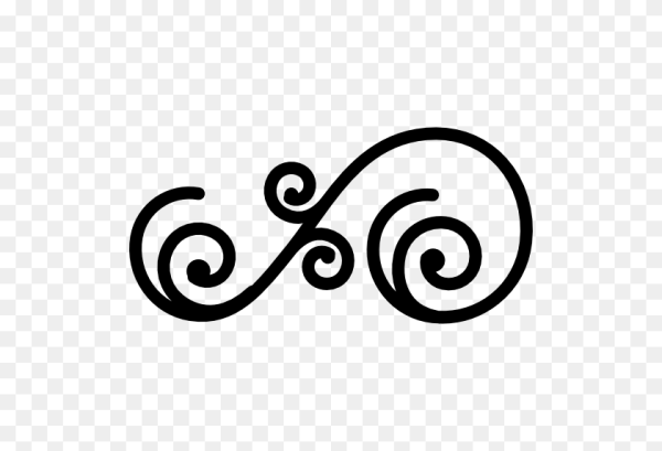 Красивые завитушки