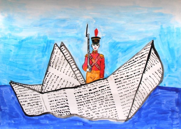 Оловянный солдатик иллюстрации к сказке