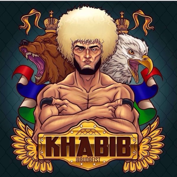 Хабиб карикатура