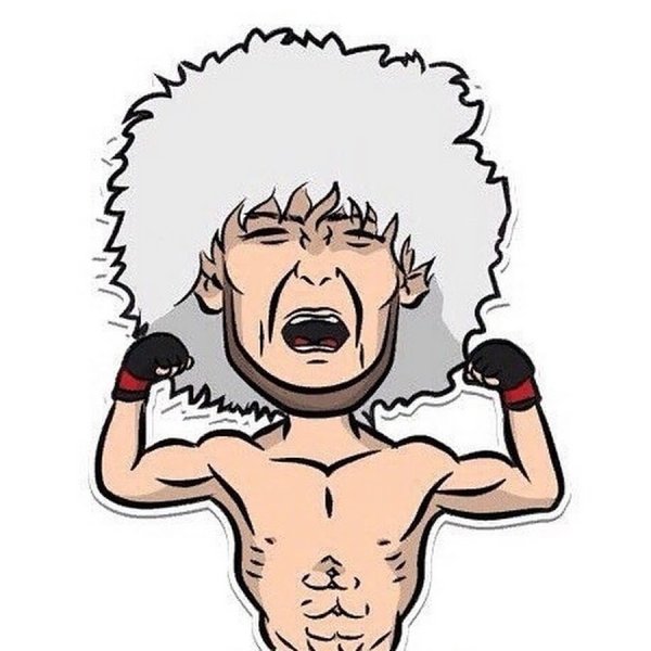 Раскраски Хабиба Нурмагомедова