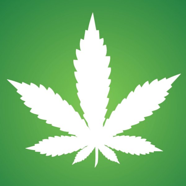 Лист конопли