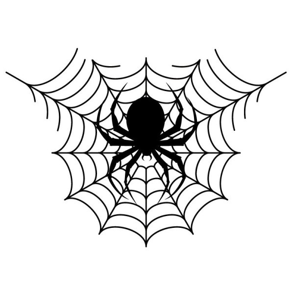 Паутина на Хэллоуин