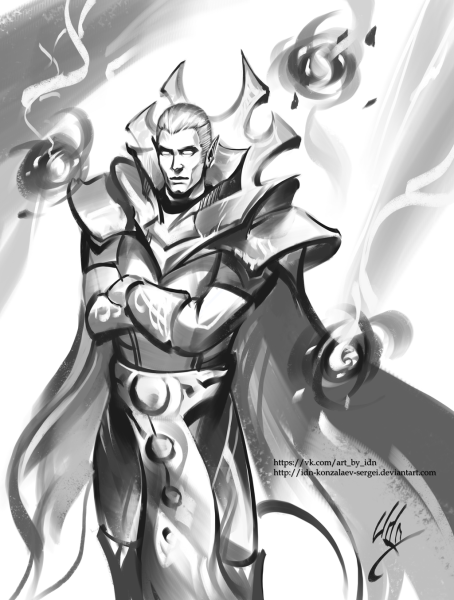 Кельтас и Джайна арт