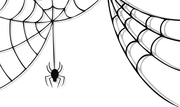 Паук и паутина для детей