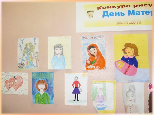 Конкурс рисунков милая мама