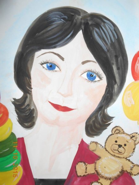 Портрет мама детские