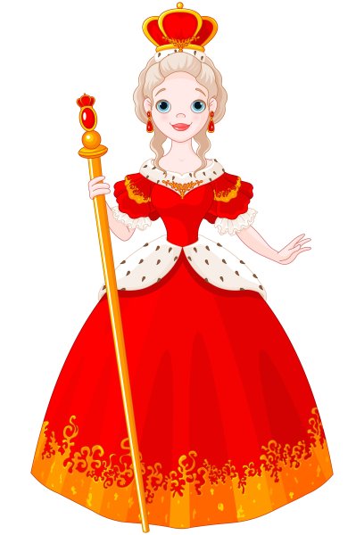 Раскраска Королева
