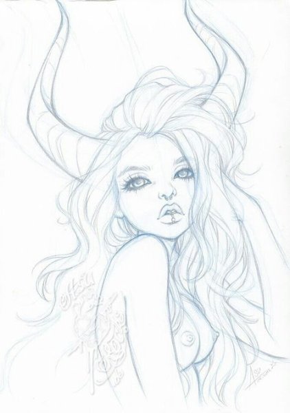 Суккуб демон девушка