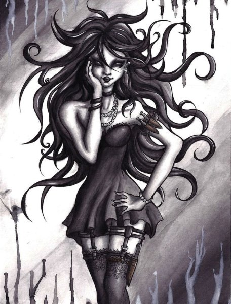 Рисунки аниме демоны