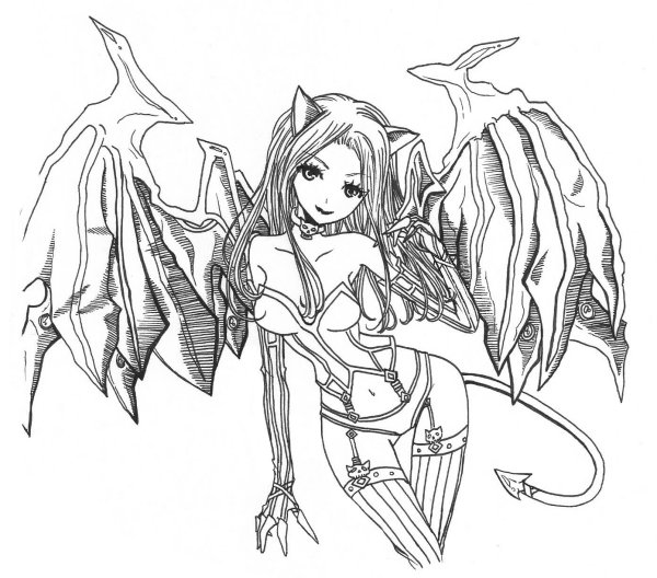 Девушка дьявол