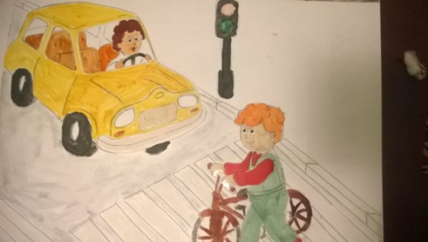 Рисунок на тему моя мама водитель