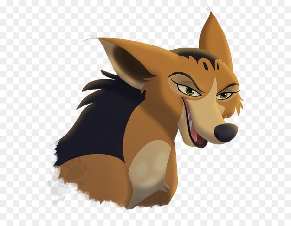 Шакал мультяшный